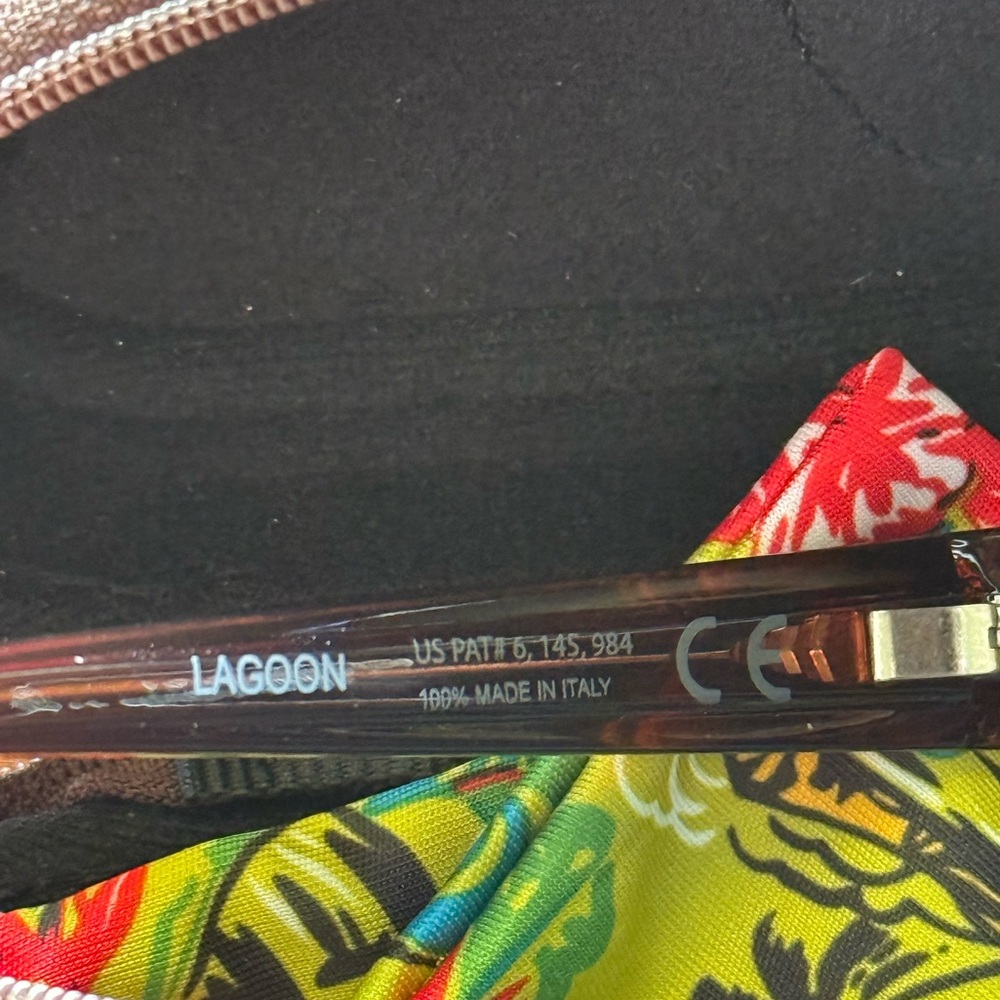 Maui Jim Lagoon MJ 189-26 sunglasses with case and cloth/bag - Picture 5 of 8
